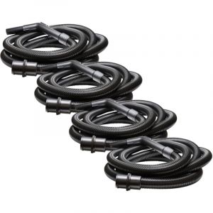 Vhbw 4x Tuyau compatible avec K&auml;rcher NT 55/1 Tact Te, NT 55/1 Tact, NT 55/1 Tact BS, NT 551 aspirateurs - 5,5 m, poign&eacute;e