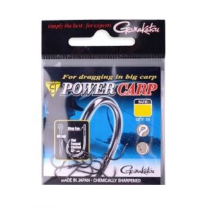 Image de Gamakatsu Power Carp Ring Eye, GR. 10; NS Black