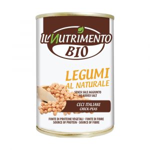 Gr&atilde;o-de-bico natural italiano 400 g - Il Nutrimento