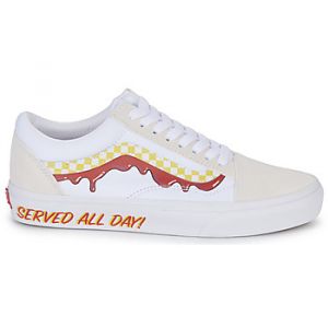 Image de Vans Baskets basses OLD SKOOL - Couleur 37,38,39,40,41,42,43,44 - Taille Blanc