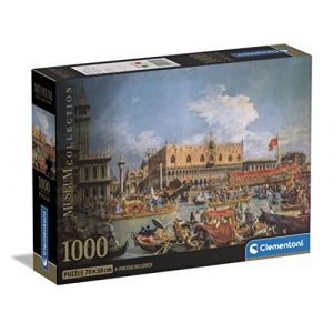 Image de Clementoni MUSEUM COLLECTION - CANALETTO - (COMPACT BOX 1000 STUKJES)