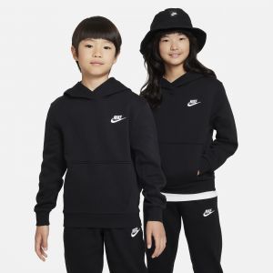 Nike Sweat à capuche Sportswear Club Fleece pour ado - Noir - Taille S - Unisex