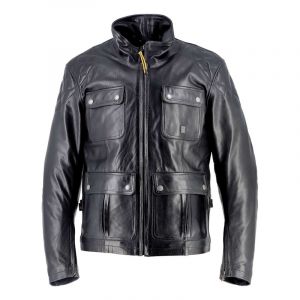 Helstons Blouson cuir Hunt noir- 2XL