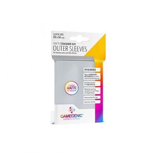 Gamegenic Housses pour Cartes Outer Sleeves Matte Standard Size