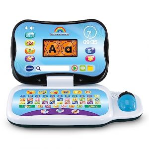 Vtech Mon Ordinateur Portable pr&eacute;scolaire 2.0 - Ordinateur &eacute;ducatif pour d&eacute;couvrir Les Chiffres, Les Formes, la logique, etc. - pour Les Enfants de 3 &agrave; 6 Ans
