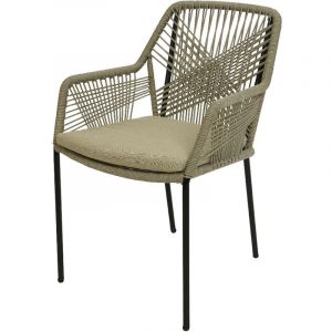 Image de Chaise de jardin Séville Beige - Jardideco