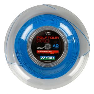 Yonex Poly Tour Pro 200M Blau Tennis Bobine Cordage 200M Monofilament Bleu 1,20