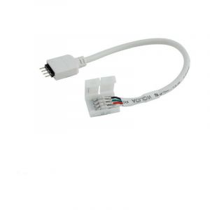 Optonica Connecteur Flexible pour Ruban LED RGB avec Pin OT6617