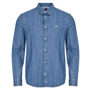 Tommy Jeans Chemise RGLR FIT SHIRT MID BLUE Bleu - Taille EU M,EU L,EU XL