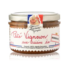 Lucien georgelin P&acirc;t&eacute; Aux Raisins De Bordeaux - Le Pot De 220g