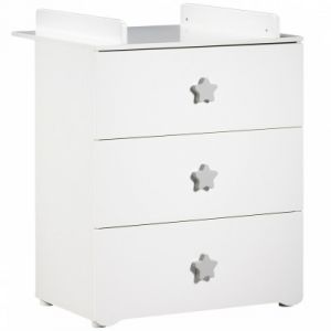 Image de Sauthon New Basic - Commode à langer 3 tiroirs