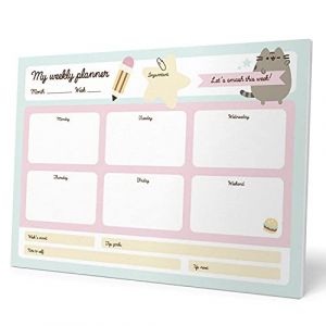 Grupo erik Bloc-Notes Semainier A4 Pusheen Foodie Collection