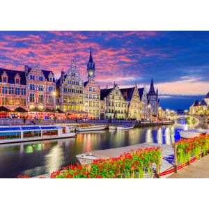 Gand au Crépuscule, Belgique