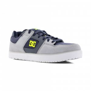 DC Shoes Baskets De Sécurité Pure Work S1ps Sr Hro Fo Esd - Bleu Gris - Taille 39