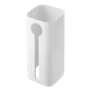 Zwilling FRESH & SAVE CUBE Cover pour boîte de conservation taille 3S, protection maximale des aliments sensibles à la lumière, indicateur de niveau, plastique sans BPA, couleur blanc