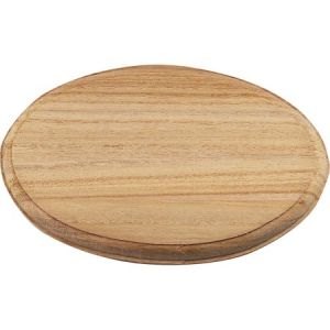 Creotime Dessous de plat en bois ovale à décorer - 14 x 21,5 cm