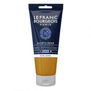 Lefranc & bourgeois Acrylique fine 80ml tube ocre jaune