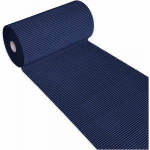 Tapis en gomme Souple Piscine Évier Rouleau de 15 mètres Polyvalent - Bleu