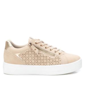 Xti Pour femme. Baskets 142229 beige