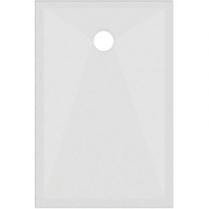 Allibert Receveur de douche acrylique blanc l.90 x L.140 cm antidérapant Bath & Design Madi