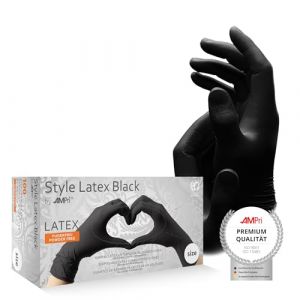 AMPri Style Latex Black Latexhandschuhe