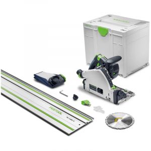 Festool Scie plongeante sans fil 18V TSC 55 KSEB-Basic-FS - sans batterie, ni chargeur - rail de guidage - SYTAINER - 578826