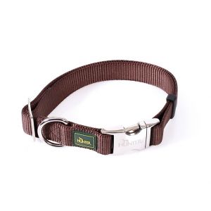 Hunter Collier pour chien Vario Basic Alu-Strong, nylon, fermoir en aluminium