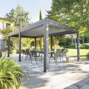 Pergola Evora GM (3,6 x 6 m) Graphite