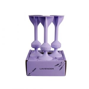 TOSSIT Jeu Fléchettes Ventouse, Pétanque Intérieur Extérieur Sol Mur, Silicone Puissant, Limited Expansion Pack, Lavender