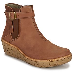 El Naturalista Pour femme. Bottines en cuir N5133 Pleasant Chocolate /