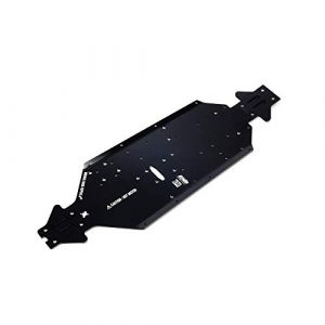 Arrma Aluminum Chassis Cnc 7075 T6 Swb Black