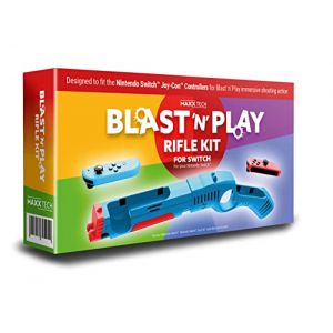 Maxx Tech Blast ‘n’ Play Rifle Kit Nintendo Switch