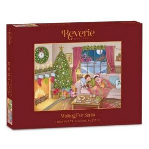 Puzzle 1000 pièces : Noël en attente du Père Noël