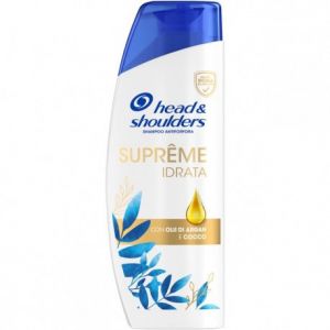 Head & Shoulders Shampoo Antipelliculaire Supr&ecirc;me Hydrate Avec Huiles d'Argan et de Coco 250 ml