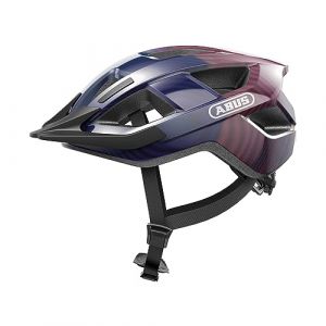 Abus Aduro 3.0 Casque de Vélo - Casque Urbain et Sport - Design Elégant pour Utilisation Quotidienne et Sportive - Pour Homme et Femme - Taille L, Violet