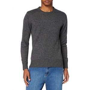 Schott Pull col rond Gris