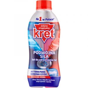 Kret Gel Doppia Camera per Sgorgare i Tubi 700 g