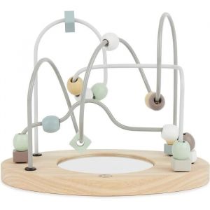 Bieco Boulier en bois - Miroir bleu - Développement moteur - Dimensions 25x17x202 cm - Poids 078 kg