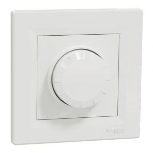 Schneider Electric Variateur d'intensit&eacute; &agrave; LED 1 module, 1 voie blanc