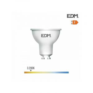 Philips Ampoule dichro&iuml;que led gu10 5w 450 lm 3200 k lumi&egrave;re chaude - EDM