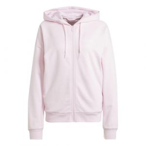 Adidas Sweatshirt à capuche zippé femme Essentials Linear