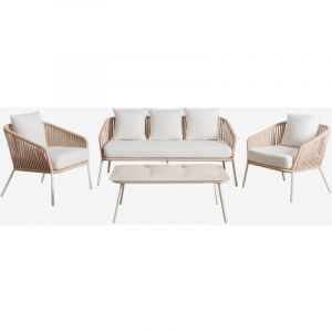 Salon de Jardin Arhiza SKLUM Tapioca Beige