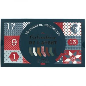 CMP Calendrier de l'Avent 12 paires de chaussettes Homme