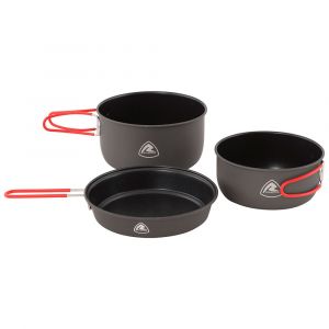 Image de Robens Frontier Pro Cook Set L, noir Set de vaisselle