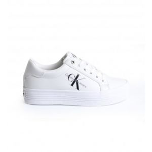 Image de Calvin Klein Baskets basses Vulc Flatform cuir Blanc - Couleur Blanc - Taille 36