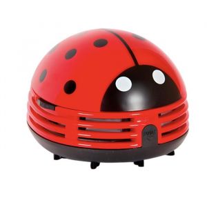 Aspimiette mini aspirateur de table coccinelle
