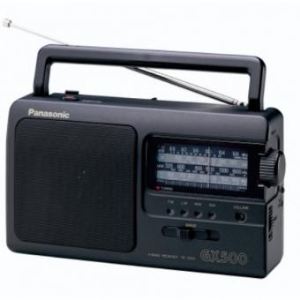 Image de Panasonic RF-3500E-K - Poste radio portable avec poignée