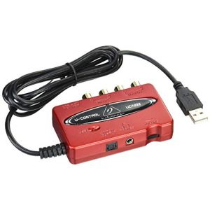 Behringer UCA222 Interface audio USB rouge
