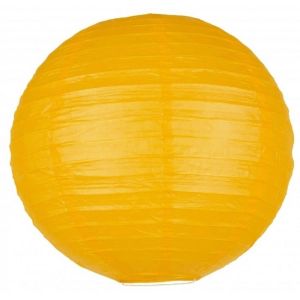 Ruedelafete Boule Japonaise Jaune Curry 50 cm taille L
