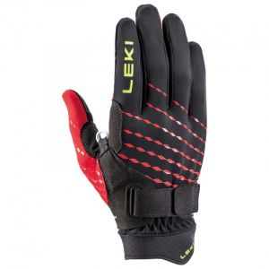 Image de Leki Ultra Trail Breeze Shark - Gants running Black - Red - Neon Yellow 7